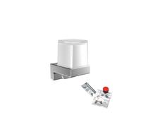 emco cue distributeur de savon liquide Bundle composé d'un distributeur de savon liquide et d'un set de colle, 010-8705