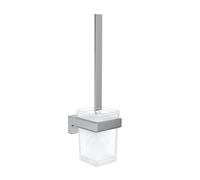 Emco Cue Porte-brosse WC avec brosse, 321500100,