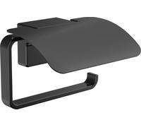 emco cue Porte-papier avec couvercle, noir, 320013300