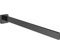 emco cue porte-serviettes, 1 bras, fixe, 416mm, noir, 325013342