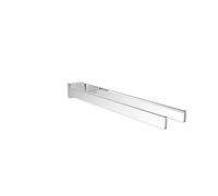 emco cue porte-serviettes chromé, 2 bras, fixe, 431 mm, 325000143