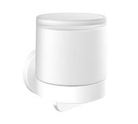 Emco Distributeur de Savon Liquide Rond, Fonctionnement à Une Main, métal, Blanc, Normal