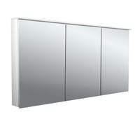 emco flat 2 Armoire à glace lumineuse LED avec panneau lumineux, 3 portes, 1400x711x113mm, 979706406