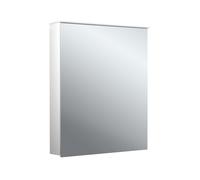 emco flat 2 Armoire de toilette avec éclairage LED avec panneau diffuseur lumineux, 1 porte Butée réversible, 600x711x113mm, 979706401