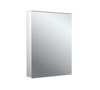 emco flat 2 Armoire de toilette avec éclairage LED avec panneau lumineux, 1 porte, butée réversible, 500x711x145mm, 979706410