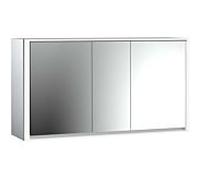 Emco Loft armoire à miroir éclairée en saillie 979805122 1600x733mm, LED, 3 portes, aluminium/ Spiegel