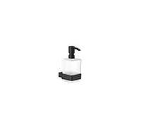 Emco Loft distributeur de savon 052113301 noir, modèle en verre cristal satiné