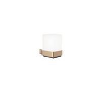 EMCO LOFT Distributeur de Savon en Verre avec Pompe en Plastique Bronze brossé