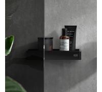 Emco Bad Panier de douche Loft 054513302 noir avec insert plastique amovible