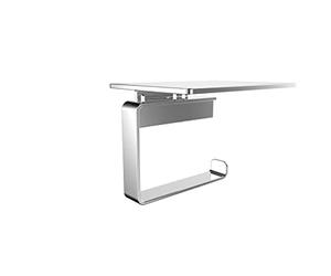 emco loft Porte-Papier avec Tablette, 059800103, Couleur: Chrome
