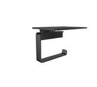 emco loft porte-papier avec tablette, 059813303, Couleur: Noir