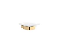 emco loft Porte-savon, modèle mural, verre cristal satiné, 053000700, Couleur: Or poli