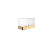 emco loft Porte-verre et distributeur de savon liquide, 053100701, Couleur: Or poli