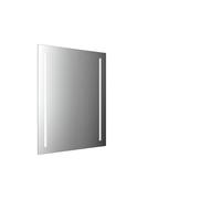 emco MI 120 Miroirs lumineux LED avec 2 découpes horizontales, hauteur 800mm, 449812001, Exécution: largeur : 600mm