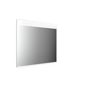 emco MI 250 Miroirs lumineux LED avec découpe horizontale, avec film chauffant et éclairage du lavabo, hauteur 805mm, 449825006, Exécution: largeur : 850mm