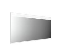 emco MI 250 Miroirs lumineux LED avec découpe horizontale, avec film chauffant et éclairage du lavabo, hauteur 805mm, 449825016, Exécution: largeur: 1600mm