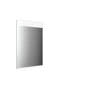 emco MI 250 Miroirs lumineux LED avec découpe horizontale, avec film chauffant et éclairage du lavabo, hauteur 805mm, 449825002, Exécution: largeur : 500mm