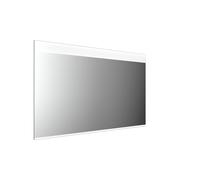 emco MI 250 Miroirs lumineux LED avec découpe horizontale, avec fonction mémoire et éclairage du lavabo, hauteur 805mm, 449825011, Exécution: largeur: 1300mm