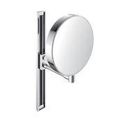 Emco Miroir pour rasage et maquillage avec coulissante, 1 pièce, chrome, 109500115