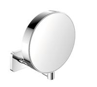 Emco Miroir à raser et maquillage 109500114 – double face 3x/7x, rond, chrome, non éclairé