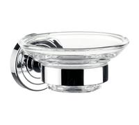 emco polo porte-savon, verre cristal clair, D=106mm, 073000100