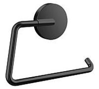 Emco Porte-papier rond 430013300 noir, sans couvercle, amovible
