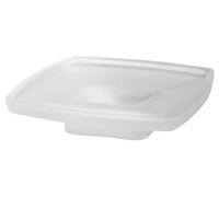 Emco Bad Porte-savon Loft 053000090, verre cristal satiné pour système de rampe