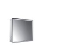 emco prestige 2 Armoire de toilette avec éclairage, modèle encastré, 815mm, porte large à gauche, 989707103, Exécution: sans système d'éclairage