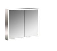 Emco Prime Armoire Miroir, Verre, Aluminium, 80 cm
