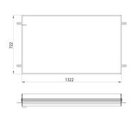 Emco prime Cadre d'encastrement pour miroir encastré, 949700014,