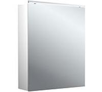 Emco pure 2 Classic armoire à miroir éclairée en saillie 979705501 600x729mm, avec éclairage supérieur à LED, porte 2000 , aluminium
