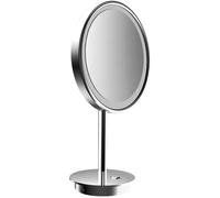 Emco Pure (LED) miroir cosmétique 20.3x20.3 cm arrondi avec éclairage chrome 109406009