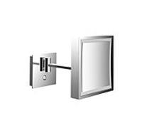 emco LED miroir de rasage et de maqu'illage, à un bras, branchement direct, rectangulaire, 109406011, Couleur: chrome