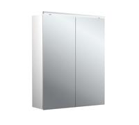 emco puree 2 Classic Armoire de toilette avec éclairage LED avec éclairage à poser, 2 portes, 600x711x153mm, 979705502