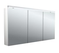 emco puree 2 Classic Armoire de toilette avec éclairage LED avec éclairage à poser, 3 portes, 1400x711x153mm, 979705506