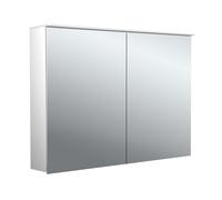 emco puree 2 Design armoire de toilette LED avec panneau diffuseur lumineux, 2 portes, 1000x711x153mm, 979705404