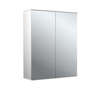 emco puree 2 Design armoire de toilette LED avec panneau diffuseur lumineux, 2 portes, 600x711x153mm, 979705402