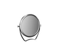 emco puree miroir de voyage, diamètre 139 mm, grossissement 5x, chrome, 109400125