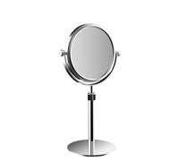 emco puree miroir sur pied, hauteur réglable, diamètre 153 mm, chrome, 109400117