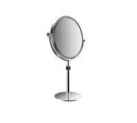 emco puree miroir sur pied, hauteur réglable, diamètre 201 mm, grossissement 3x, chrome, 109400119
