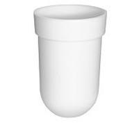 Emco récipient en plastique Polo 071.500.090 pour WC - garniture de toilette , blanc