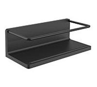 Emco Bad Panier de douche mural Round 434513300 225×75×100 mm fixation cachée Noir
