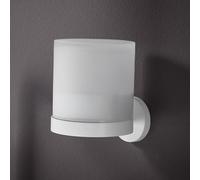 emco round distributeur de savon à capteur, verre cristal satiné, 432113903