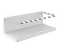 Emco Panier de douche rond 434500100 blanc / chromé , 225x75x100mm, plastique, avec garde-corps en métal