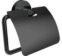emco round porte-papier, avec couvercle, noir, 430013301
