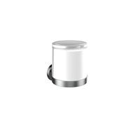 emco round distributeur de savon à capteur, verre cristal satiné, 432100103