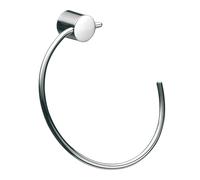 emco roundo 2 Anneau porte-serviettes, rigide, droit ouvert, chromé, 455500100