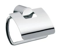 emco roundo 2 Porte-Papier avec Couvercle, chromé, 450000100