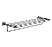 emco roundo 2 porte-serviettes, chrome, porte-serviettes de bain, 600 mm, 456800162