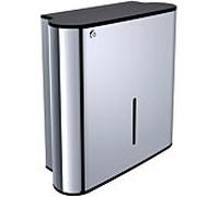 Emco Distributeur de serviettes en papier System2 354900100, verrouillable, chromé pour 500 serviettes